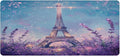 Mouse Pad Desk Mat Leather Desk Pad Large Gaming Desk Cover Protector Mat for Keyboard Computer Laptop Office Waterproof 35.4 x 16.5 Inch Lavender Eiffel Tower Purple