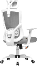 Office Chair Gaming Chair Ergonomic High Back Swivel Chair Video Game Chair Lumbar Support Work Chair Computer Chair Chair (Color : White) Needed