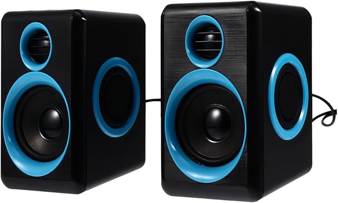 USB 2.0 Mini Desktop Computer Speakers Surround Sound Multimedia Loudspeaker Box for Laptop PC Home Office Dc 5v Power