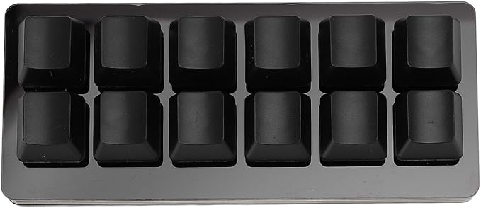 12 Key USB Mini Keyboard with Programmable MacrosUSB Type C Wired Programmable RGB Custom One Handed Gaming Keyboard Mechanical Red Switch Gaming Keyboard OSU Keypad for PC