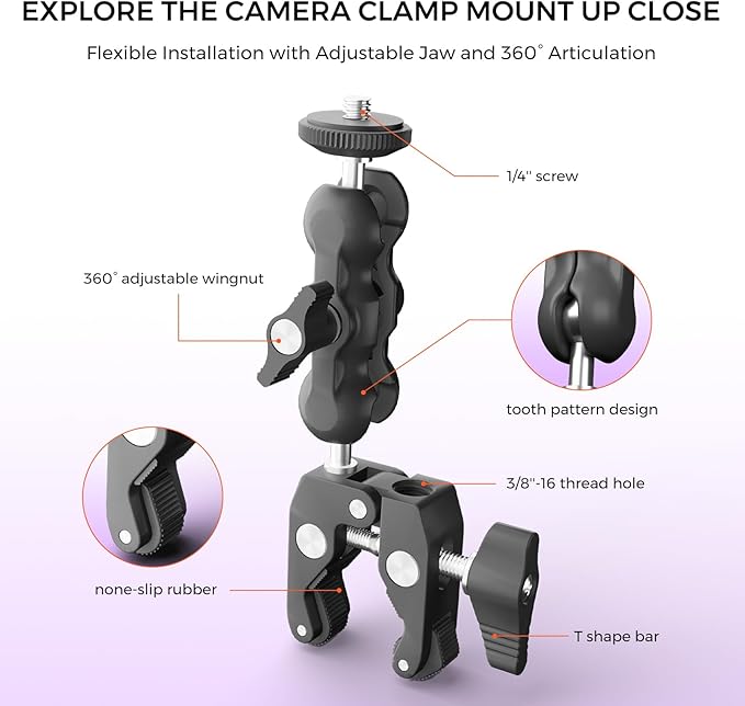 NearStream VM33 3-Pack 2K Wireless Streaming Camera Kit with 40X Hybrid Zoom Tripods (21”-72”) Super Clamps &amp Tablet Mount – Multi-Camera Bundle for Live Streaming Podcast Church Zoom &amp C