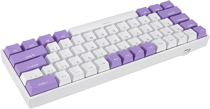EBTOOLS Gaming Keyboard Dynamic RGB Wired Gaming Keyboard 61 Keys for PC