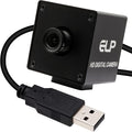 ELP 4K USB Camera 3.6mm Fixed Focus Lens Mini USB Webcam UHD 2160P USB Camera with Color Sensor for Industrial Mini UVC USB2.0 Web Camera for Computer Laptop PC