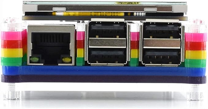 3.5 inch TFT Touch Screen (C) 480x320 Hardware Resolution LCD Display HDMI Module for Raspberry Pi 3/2/1 Model B B+ A+ Zero W 125MHz High-Speed SPI (Refresh Rate up to 50Hz)