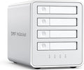 ORICO All-Flash 2.5-inch USB-C Docking Station with 5 Gbps Data Transfer Speed Compatible with 2.5'' SSD Featuring 10 Gbps Hub Expansion and Support for Up to 40 TB Storage Capacity (4 Bay)