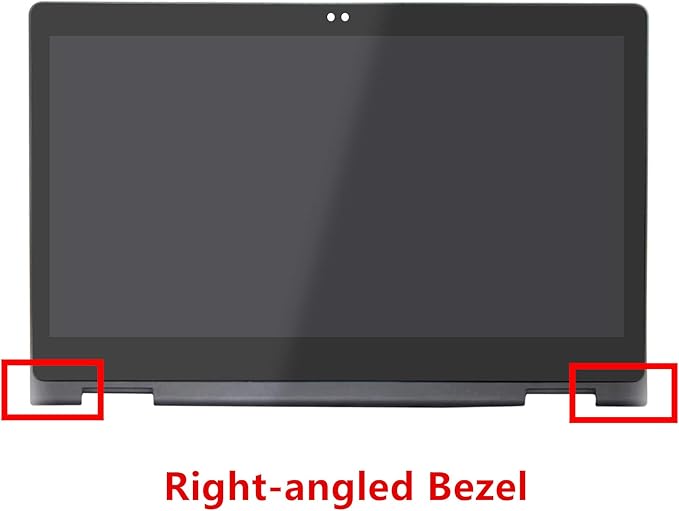 LCDOLED Replacement 13.3 inches B133HAB01.0 NV133FHM-A11 FullHD LCD Display Touch Screen Digitizer Assembly with Bezel for Dell Inspiron 13 5368 i5368 5378 i5378 5379 i5379 CD3Q3C2 (2D Webcam Holes)