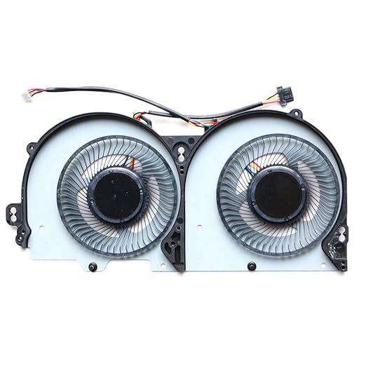 Laptop Cooling Fan for Dream Machines P960RN DC5V 4PIN A Pair New