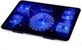 Housoutil Laptop Cooling Pad for 14-15.6 Inch Laptops Universal Design with 5 Quiet Fans for Gaming and Office Use Black