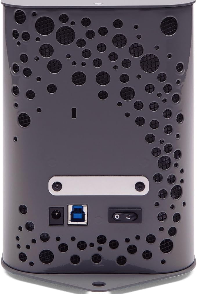 ioSafe Solo G3 4TB Fireproof &amp Waterproof External Hard Drive Pewter Gray (SK4TB)