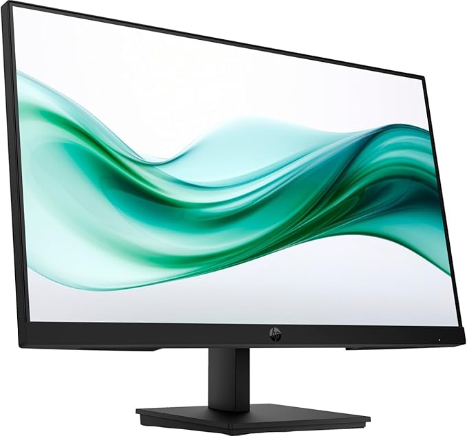 HP 24 Series 3 Pro 324pv FHD VA Monitor with 5 ms Response Time Anti-Glare Flicker Free VESA Mount (100x100mm) HDMI VGA with DKZ Hub Black (9U5C1AA#ABA) &amp ErgoFlexy Dual Monitor Mount (2 Pa