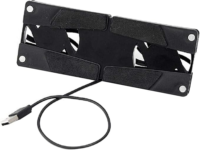 1 Pcs Notebook Radiator Foldable Dual Fan Cooling Pad &amp 1 Pcs Sil3114 Adapter Controller Chip Card
