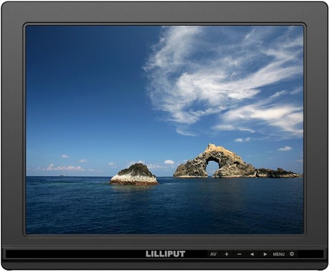 LILLIPUT Fa1000-np/c 9.7 TFT Monitor with Hdmi Dvi VGA &amp Av Input LED Monitor for Desktop Applications(Non-Touch) by Viviteq