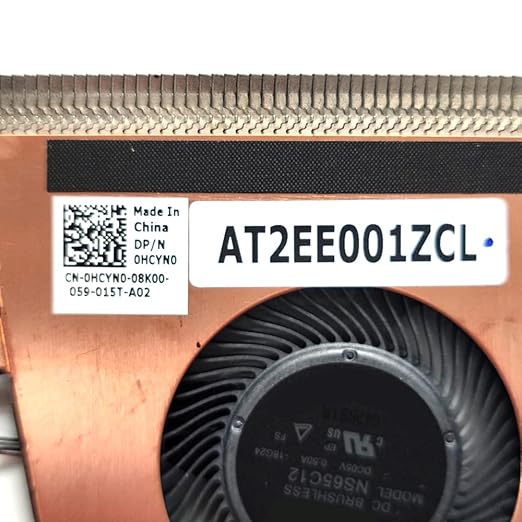 New Laptop Heatsink&ampFan for DELL Latitude 7400 2019 0HCYN0 HCYN0 AT2EE001ZCL