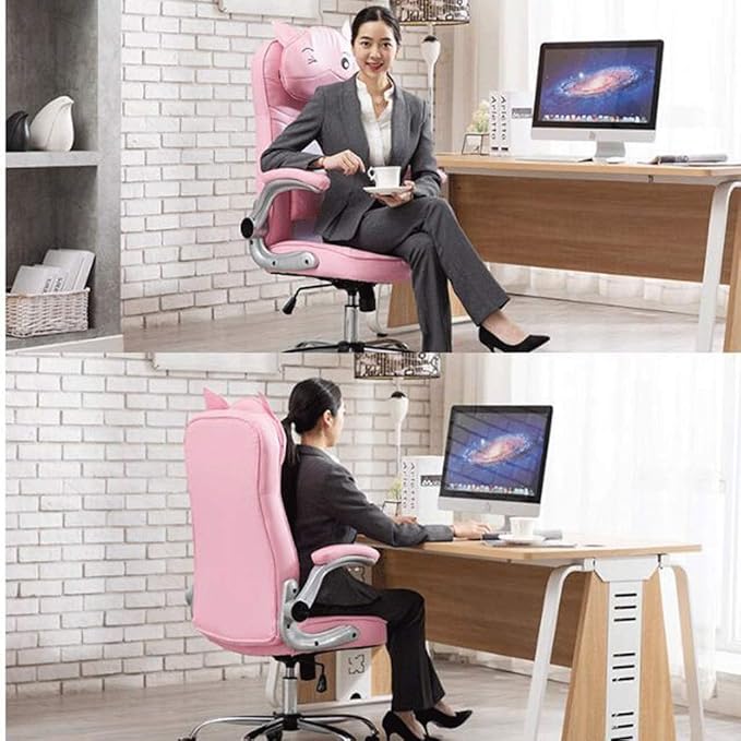 YYDS Chair Gaming Chair Executive Ergonomic Swivel Chair with Headrest and Lumbar Pillow Rotating Lifting Handrail Esports Chair Ergonomically (Color : G Size : Aluminum Alloy feet)