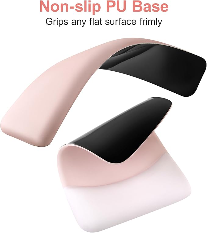 MOSISO Keyboard Mouse Pad Set Large Gaming Mouse Pad&ampRectangular Keyboard Wrist Rest&ampMousepad with Wrist Rest&ampCoaster Ergonomic Non-Slip&ampEasy Typing Pad with Curved Silicone Lining
