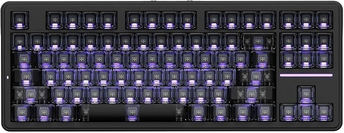 ATK A87 Pro Wireless Mechanical Keyboard 87-Key TKL Gasket Mount Hot-Swap Tri-Mode RGB (Starry Night)