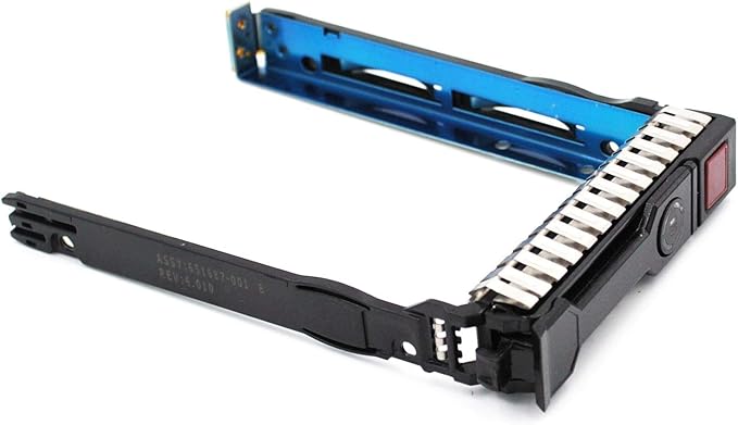 2-Pack 2.5 SFF SAS SATA SSD Hard Drive Carrier Tray Caddy 651687-001 651699-001 Compatible for Proliant ML310 ML110 ML350 DL360p DL380P DL160 DL388 DL560 DL180 DL120 SL250S SL230S Gen8 G8 Gen9 G9