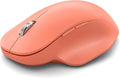 Microsoft Bluetooth Ergonomic Mouse - Peach - with comfortable Ergonomic design thumb rest up to 15months battery life. Works with Bluetooth enabled PCs/Laptops Windows/Mac/Chrome computers