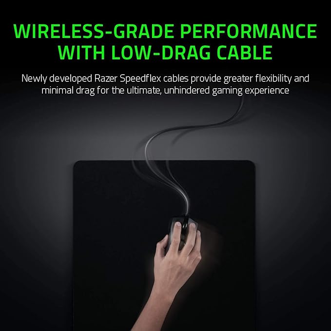 Razer Viper Ultralight Ambidextrous Wired Gaming Mouse: Fastest Mouse Switch in Gaming - 16000 DPI Optical Sensor - Chroma RGB Lighting - 8 Programmable Buttons - Drag-Free Cord