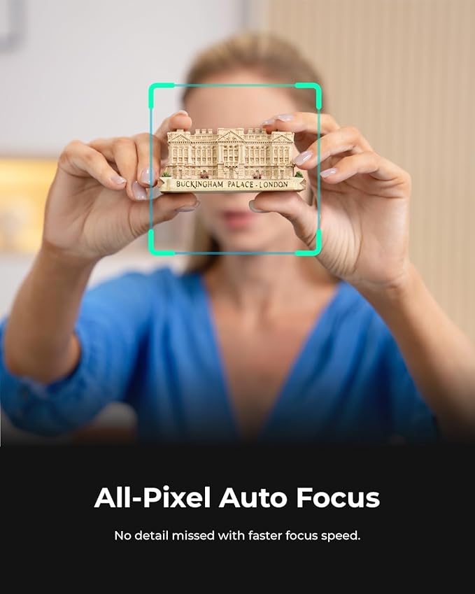 OBSBOT Tiny 2 Webcam 4K Voice Control PTZ AI Tracking Multi-Mode &amp Auto Focus Web Camera with 1/1.5 Sensor Gesture Control 60 FPS HDR Light Correction Webcam for PC Streaming Meeting etc