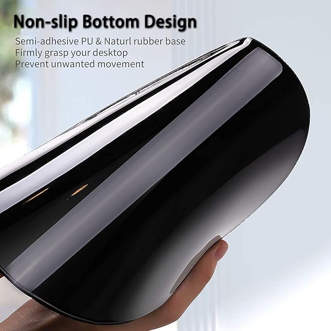 Ergonomic Mouse Pad Wrist Support and Memory Foam Keyboard Wrist Rest Set for Gaming Computer Office Laptop Easy Typing Wireless Mouse Mat Gel Gaming Pad Rose Gold Leopard Print Office Desk Pad