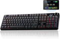EPOMAKER X Aula F108 PRO Wireless Gaming Keyboard with Screen 8000mAh Battery 104 Hot-Swappable and Programmable Keys and Knob RGB Backlight for Mac/PC/Android (Black Gradient)