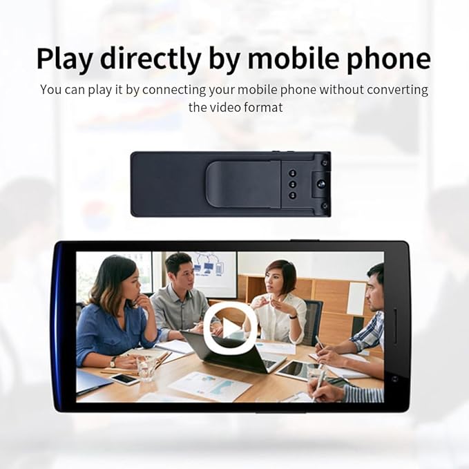 Handheld Portable Back Clip Work Recorder Assistant Conference Camera Recorder