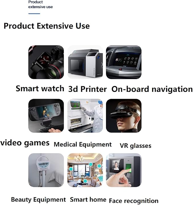 DAGIJIRD 5.5 Inch 1440X2560/2K LCD Screen LS055R1SX04 with Backlight MIPI LCD Controller Board for 3D Printing