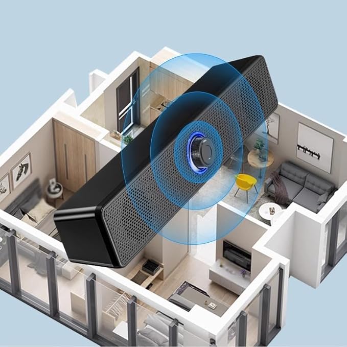 Computer Audio Desktop Home Laptop Wired Small Speaker Subwoofer