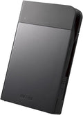バッファロー Buffalo HD-PZF2.0U3-BKA USB 3.1 (Gen1) Compatible Shockproof Portable Hard Drive 2TB Black