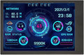 Flylin 3.5in IPS USB Mini Screen CPU Hardware Temperature Monitor Type-C Sub Screen AIDA64 PC Temperature Display Screen for Computer Case