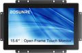 15.6 Inch Capacitive Touch Screen Monitor 1920x1080 Industrial Touch Display Metal Housing HD-MIVGA Input Open Frame Touchscreen Monitor for Industrial Automation Control