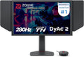 BenQ Zowie XL2546X+ 24.1 Fast TN 280Hz Gaming Monitor for Esports Motion Clarity DyAc 2 1080p XL Setting to Share S Switch Shielding Hood Industrial Grade Bearing Height Adjustment