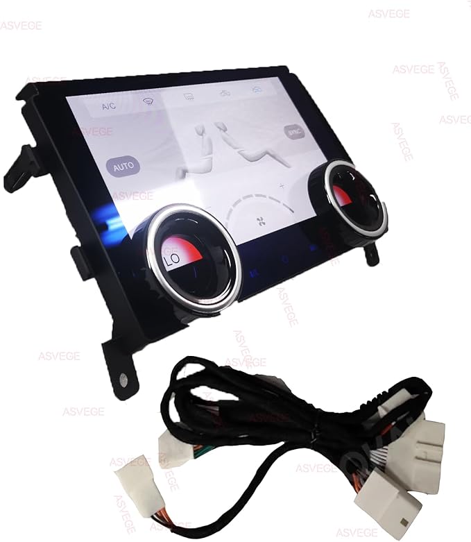 9 Inch LCD Touch Screen Air Conditioning Climate Control AC Panel for Nissan GT-R GTR R35 2008-2015