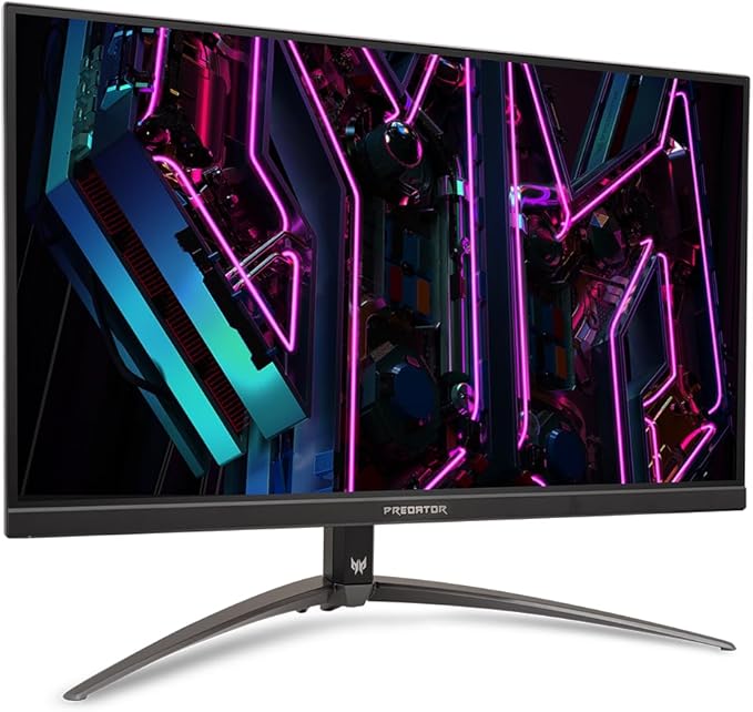 acer Predator XB273K 27 4k Gaming Monitor | AMD FreeSync Premium | ZeroFrame Design | 160Hz Refresh | Up to 0.5ms Response | Height Tilt Swivel Pivot Adjust | HDR 400 | 1 x DP 1.4 &amp 2 x HDMI 2