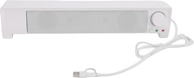 USB Computer Speaker Portable Mini Sound Bar for Desktop Computer and Laptops