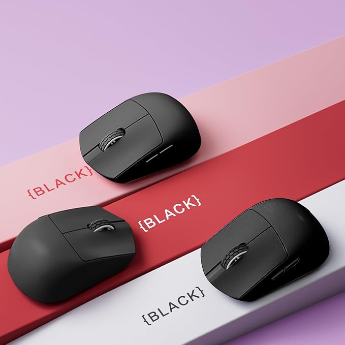 Darmoshark M5PRO Mini Wireless Gaming MouseTri-Mode 8K/Bluetooth Mouse Up to 30000DPIPAW3950 Optical Sensor Lightweight 38g5 programmable ButtonComputer Mouse for LaptopPCMac-Black