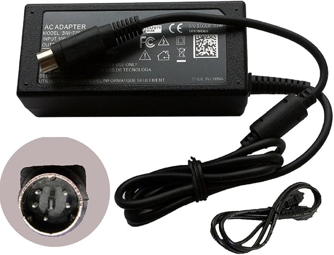 Marg Global AC/DC Adapter for G-Tech G-Drive Q 500GB 913003-01 908112-01 G-Technology GDrive GDQ 35/500 0G00012 External Desktop Hard Disk Drive HDD HD Power Supply Cord Cable Charger