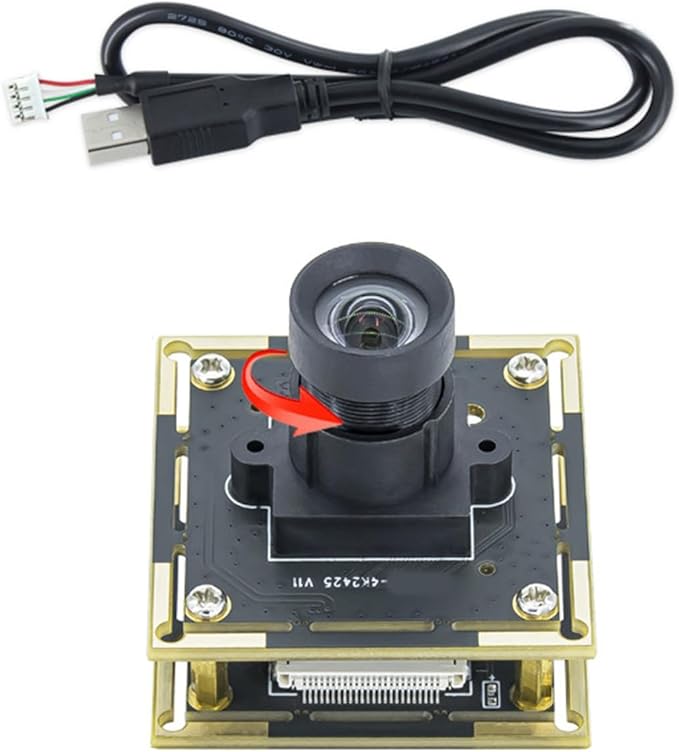 Fast Speed 30fps Auto Focused And Fixed Focused USB Camera 8MP 4K Resolution IMX2174 Sensoring For Industrial Application
