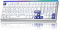 AULA Hero 99 Wired Gaming Keyboard Hall Effect Keyboard with Rapid Trigger Mode Hot Swappable Magnetic Switch Keyboard with Number Pad Web DriverRGB Backlit Mechanical Keyboard for Office PC Gamer