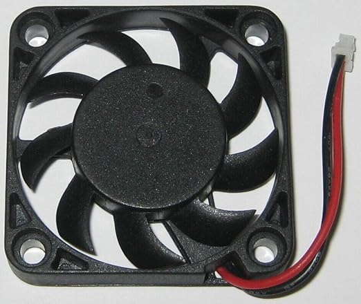 #US Ultra Thin 12V DC 40mm Laptop Fan - 7.3mm Thick - 2 Pin Plug - 6500 RPM