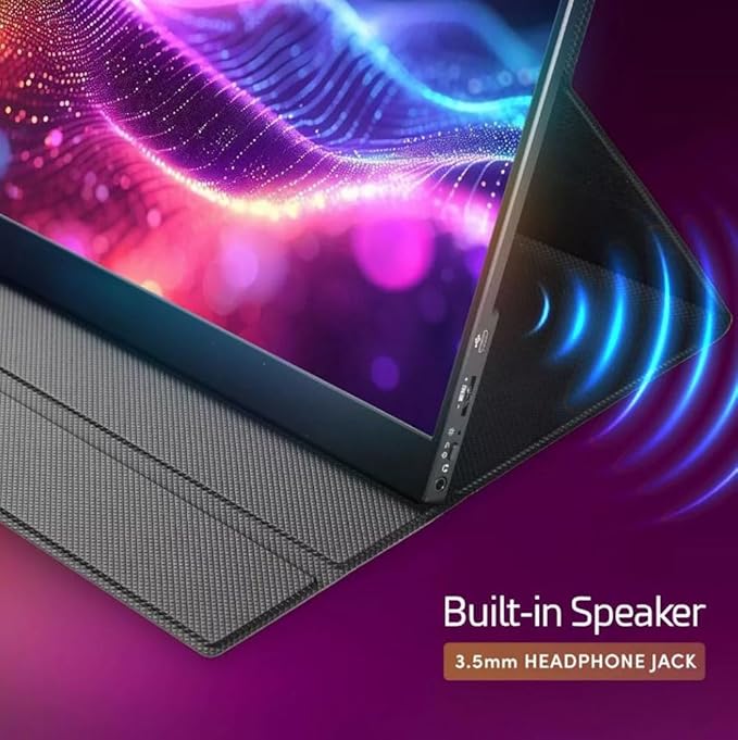 G70-T 1920 x 1080 15.6 1080P Portable Monitor - IPS Built-in Speakers 60Hz HDMI &amp USB-C (Renewed)