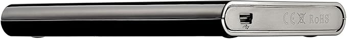 External Portable Hard Drive Includes One Touch Back Up Software - Black - FAT32 (320GB)