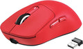 ATTACK SHARK X3 Wireless Gaming Mouse 49g Ergonomic Computer Mouse Triple Modes PAW3395 26K DPI Optical Sensor 200h Battery Life Programmable Buttons Gaming Accessories for PC/Laptop/Mac (Red)