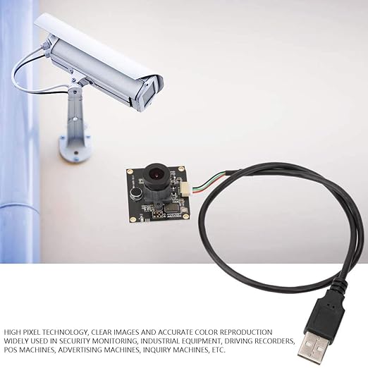 2 Million Pixels 120¡ã Wide Angle Lens USB Camera Module Camera Module with Ov2643 Chip Camera Module with Case Sensor for Security Monito