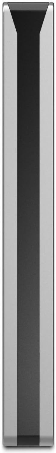Toshiba Canvio Slim II 1TB Portable External Hard Drive Silver (HDTD210XS3E1)