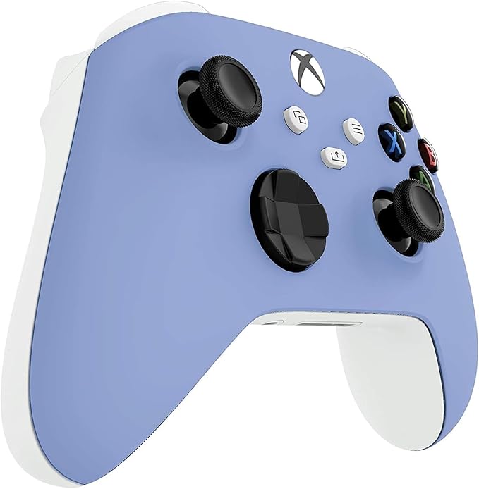 Custom Controllerzz Wireless Controller for Microsoft Xbox Series X/S &amp Xbox One - Soft Touch Feel - Custom Xbox Series X/S Controller (X/S Light Violet)