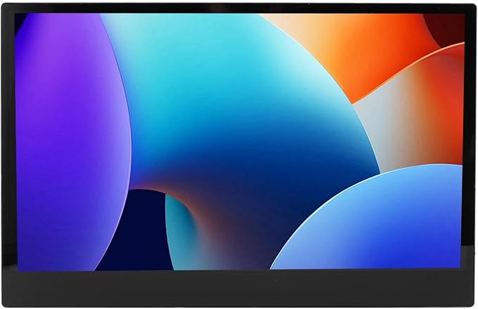 Bewinner 16:9 External Touch Screen Display for Meetings and Office Games Plug and Play USB Portable Monitor Wide Compatibility