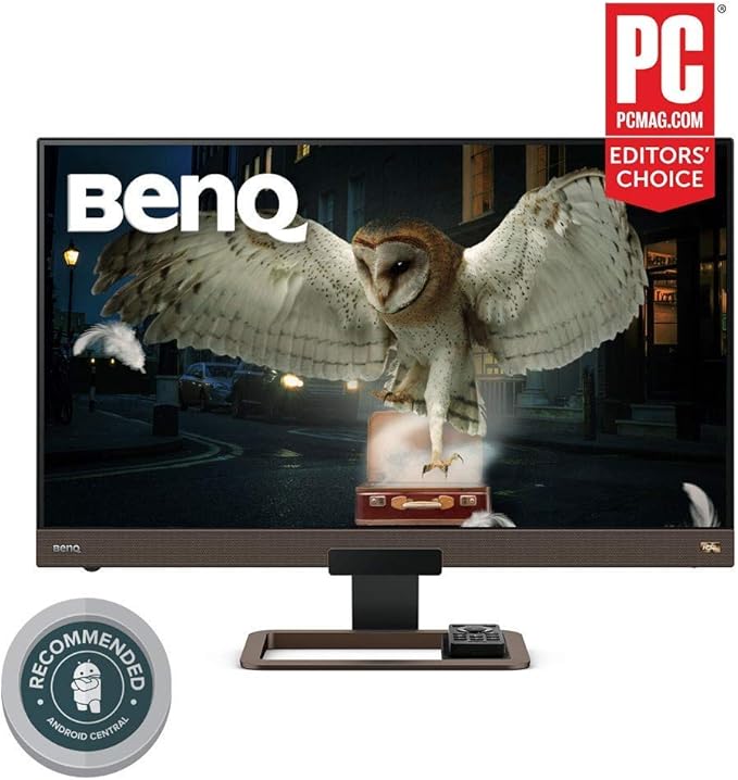 BenQ EW3280U 32 inch 4K Montior | IPS | Entertainment with HDMI connectivity HDR Eye-Care Integrated Speakers and Custom Audio Modes (Renewed)