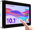 waveshare 10.1inch Capacitive Touch Screen LCD with Case Compatible with Raspberry Raspberry Pi 5/4B/3B/Zero/Zero W/Zero 2W/Pico/Pico W/Pico WH 1024×600 Resolution HDMI Supports Jetson Nano/Windows